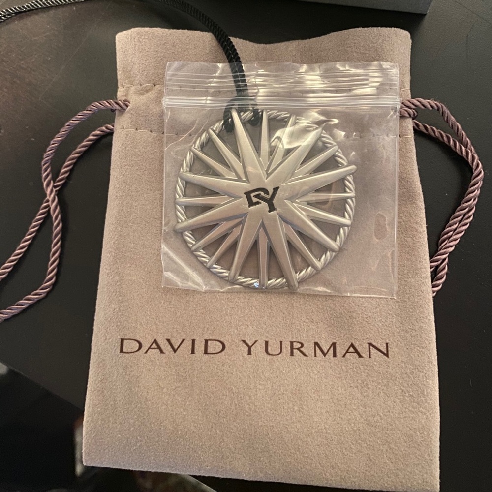 David Yurman silver pendant